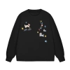 Áo sweater nữ form rộng Hàn Quốc xám tiêu, thu đông dễ thương, tay dài nỉ - RTOML 69.000₫ 5