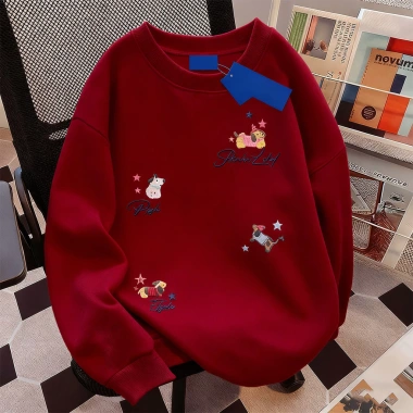 Áo sweater nữ form rộng mùa đông lông cừu 320GSM - RTOML chỉ 119.999 VND