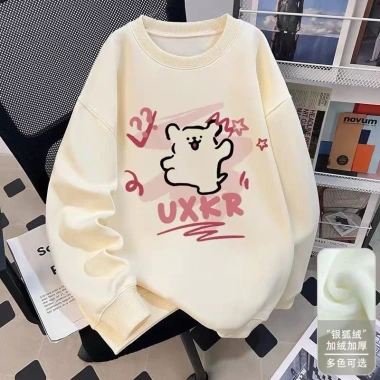 Áo sweater nữ form rộng mùa đông lông cừu 320GSM - RTOML chỉ 119.999 VND