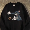Áo sweater nữ họa tiết mèo hoạt hình Hàn Quốc RTOML - Kiểu mới mùa thu, giá 99.000 VND 2