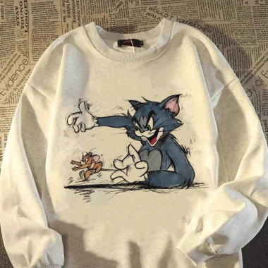 Áo sweater nữ họa tiết mèo hoạt hình Hàn Quốc RTOML - Kiểu mới mùa thu, giá 99.000 VND 9 Áo sweater nữ họa tiết mèo hoạt hình Hàn Quốc RTOML - Kiểu mới mùa thu, giá 99.000 VND 9