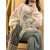 Áo sweater nữ oversize Thu Đông Hàn Quốc hoodie local brand in hình chú chó con hoạt hình unisex đôi giảm giá 119.999 2