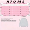 Áo Sweater Nữ Oversize Xám Nhạt In Chó Bánh Mì Cartoon Dễ Thương 320gsm Cotton 119.999₫ 3