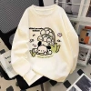 Áo Sweater Nữ Oversize Xám Nhạt In Chó Bánh Mì Cartoon Dễ Thương 320gsm Cotton 119.999₫ 4