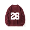 Áo sweater nữ rộng màu đỏ 320Gsm mùa đông Hàn Quốc - Tay dài nỉ tết local brand RTOML Giá ưu đãi 119.999 VND 10