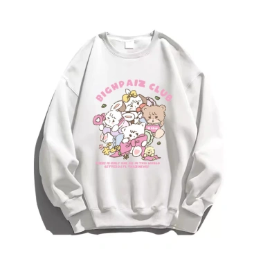 Áo Sweater Nữ RTOML 100% Cotton 320GSM Họa Tiết Hoạt Hình Dễ Thương, Dễ Phối Đồ - Giá 119.999 VND