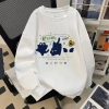 Áo sweater nữ xám cổ tròn form rộng Hàn Quốc nỉ dài tay mùa đông - RTOML 119.999₫ 4