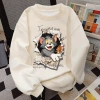 Áo sweater nữ xám cổ tròn form rộng Hàn Quốc nỉ dài tay mùa đông - RTOML 119.999₫ 8
