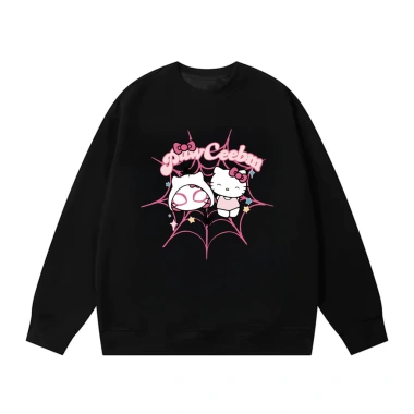 Áo sweater nữ xám tiêu form rộng Hàn Quốc Salmo nỉ dài tay mùa thu đông Hello Kitty - Giá chỉ 119.999 VND 6 Áo sweater nữ xám tiêu form rộng Hàn Quốc Salmo nỉ dài tay mùa thu đông Hello Kitty - Giá chỉ 119.999 VND 6