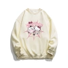 Áo sweater nữ xám tiêu form rộng Hàn Quốc Salmo nỉ dài tay mùa thu đông Hello Kitty - Giá chỉ 119.999 VND 7