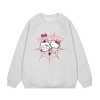 Áo sweater nữ xám tiêu form rộng Hàn Quốc Salmo nỉ dài tay mùa thu đông Hello Kitty - Giá chỉ 119.999 VND 10