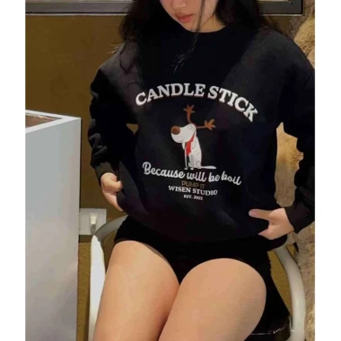 Áo sweater RTOML nỉ bông dày 380Gsm họa tiết hoạt hình tinh tế, giao 24h, giảm còn 119.999₫