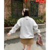 Áo sweater RTOML nỉ bông dày 380gsm oversize unisex Dog Cheerful, 24h giao hàng - Giá 119.999₫ 4