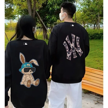 Áo Sweater Thỏ NY Unisex 380GSM 100% Cotton Nhiều Màu - Giao Hàng 24h - RTOML 119k