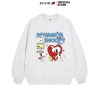 Áo Sweater Unisex Dáng Rộng Nỉ Bông Xám Tiêu – Thời Trang Dễ Phối, RTOML 119.999₫