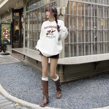 Áo Sweater Unisex Form Rộng Nỉ Bông Cotton Basic Hoodie Trend Thu Đông 2.025 119.999đ 7 Áo Sweater Unisex Form Rộng Nỉ Bông Cotton Basic Hoodie Trend Thu Đông 2.025 119.999đ 7