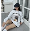 Áo Sweater Unisex Nỉ Bông 2.026 - Xám Trắng Cổ Tròn Dáng Rộng RTOML 119.999đ 4