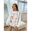 Áo Sweater Unisex Nỉ Bông 2.026 - Xám Trắng Cổ Tròn Dáng Rộng RTOML 119.999đ 8