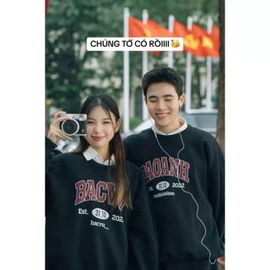 Áo Sweater Unisex Nỉ Bông In Tên, Ảnh Theo Yêu Cầu - May Kỹ, Giá 89.000 VNĐ