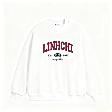 Áo Sweater Unisex Nỉ Bông In Tên, Ảnh Theo Yêu Cầu - May Kỹ, Giá 89.000 VNĐ