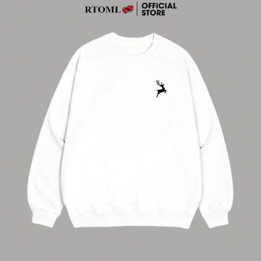 Áo Sweater Unisex Nỉ Lót Lông Cotton 100% - Local Brand RTOML, Giao 24h, 119.999