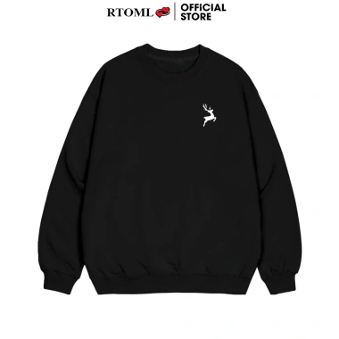 Áo Sweater Unisex Nỉ Lót Lông Cotton 100% - Local Brand RTOML, Giao 24h, 119.999