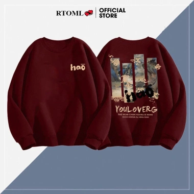 Áo sweater vintage unisex form rộng mùa đông 2.025 - giảm giá 119.999đ RTOML