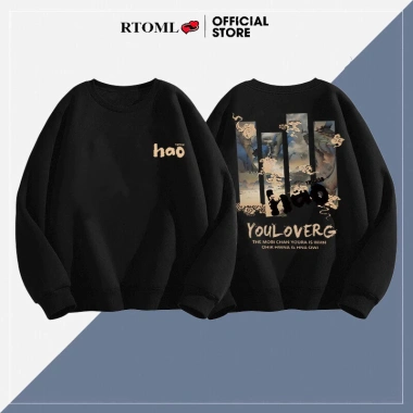 Áo sweater vintage unisex form rộng mùa đông 2.025 - giảm giá 119.999đ RTOML