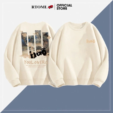 Áo sweater vintage unisex form rộng mùa đông 2.025 - giảm giá 119.999đ RTOML