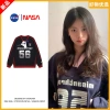 Áo sweatshirt dài tay cổ V phối màu thời trang KLGJ nam nữ - Giá 140.000 VND