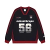 Áo sweatshirt dài tay cổ V phối màu thời trang KLGJ nam nữ - Giá 140.000 VND 2