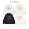 Áo sweatshirt mùa thu Xám rộng 100% cotton - Sweater nữ RTOML giảm còn 119.999₫