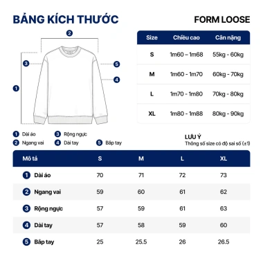 Áo Sweatshirt Nam ICONDENIM Vải Nỉ Cào Bông In Dallas Form Loose Giá 449.000₫ 8 Áo Sweatshirt Nam ICONDENIM Vải Nỉ Cào Bông In Dallas Form Loose Giá 449.000₫ 8