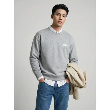 Áo Sweatshirt Nỉ Nam ICONDENIM Dynamic Form Loose, giá 319k, phong cách trẻ trung, ấm áp 2