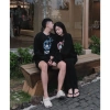 Áo Sweatshirt POPPOP Họa Tiết Nam Nữ Cổ Tròn Dáng Rộng Thu Đông 2.025 Local Brand Chính Hãng RTOML - Giá 119.999đ 2