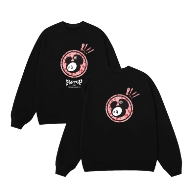 Áo Sweatshirt POPPOP Họa Tiết Nam Nữ Cổ Tròn Dáng Rộng Thu Đông 2.025 Local Brand Chính Hãng RTOML - Giá 119.999đ