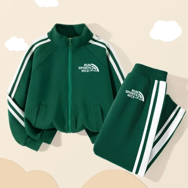Áo Sweatshirt & Quần Thể Thao Bé Trai HKAM - Bộ Đồ Trẻ Em In Thời Trang, Giá 486k