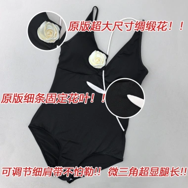 Áo tắm bikini một mảnh ngực nhỏ hoa hồng 3D Pháp cổ V – Thẩm mỹ thuần khiết, giảm giá 192k VND 10 Áo tắm bikini một mảnh ngực nhỏ hoa hồng 3D Pháp cổ V – Thẩm mỹ thuần khiết, giảm giá 192k VND 10