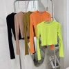 Áo tăm cổ tròn xỏ ngón dáng croptop nữ nhẹ, thoáng mát - Giá chỉ 89.700 VND 6