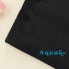 Áo Tank Bé Gái AQQ-Kids Không Tay Dệt Kim Crop Top Xám Đen Giá Ưu Đãi 82.296 VND 5