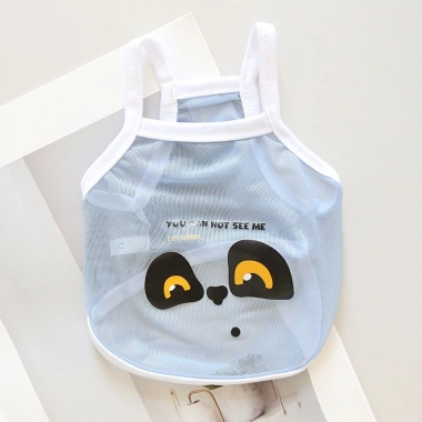 Áo tank thú cưng lưới thấm hút mồ hôi mỏng nhẹ, họa tiết dễ thương cho mèo & chó nhỏ mùa hè 168.686₫