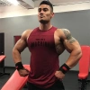 Áo Tank Top Nam Cổ Tròn Không Tay - Thể Hình Gym, Thể Thao, Giá Ưu Đãi 140.400₫ 6