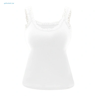 Áo Tank Top Nữ Ren Có Lót Ngực, Dây Spaghetti Thoáng Mát Mùa Hè - Giá 158k