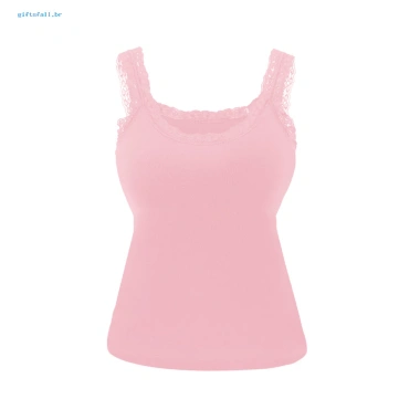 Áo Tank Top Nữ Ren Có Lót Ngực, Dây Spaghetti Thoáng Mát Mùa Hè - Giá 158k