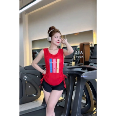 Áo Tanktop Thể Thao Nữ UNIQ Họa Tiết Sọc – Thoáng Khí, Nữ Tính, Giá Sale 150.000₫ 3