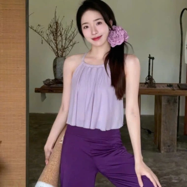 Áo tập gym nữ A14 – Bra voan thun lạnh, thoáng khí, co giãn 4 chiều, phù hợp yoga tại nhà – giá ưu đãi 310.000₫