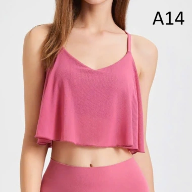 Áo tập gym nữ A14 – Bra voan thun lạnh, thoáng khí, co giãn 4 chiều, phù hợp yoga tại nhà – giá ưu đãi 310.000₫ 10 Áo tập gym nữ A14 – Bra voan thun lạnh, thoáng khí, co giãn 4 chiều, phù hợp yoga tại nhà – giá ưu đãi 310.000₫ 10