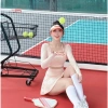 Áo Tập Gym Yoga Nữ UNIQ Cool Peel Tay Dài Xỏ Ngón Thoáng Mát Co Dãn Giá chỉ 308.000₫ 7