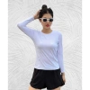 Áo tay dài nữ chống nắng, giữ nhiệt, thun lạnh co dãn 4 chiều - Gym, Yoga, Bơi, giảm còn 109k 2