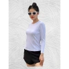 Áo tay dài nữ chống nắng, giữ nhiệt, thun lạnh co dãn 4 chiều - Gym, Yoga, Bơi, giảm còn 109k 10